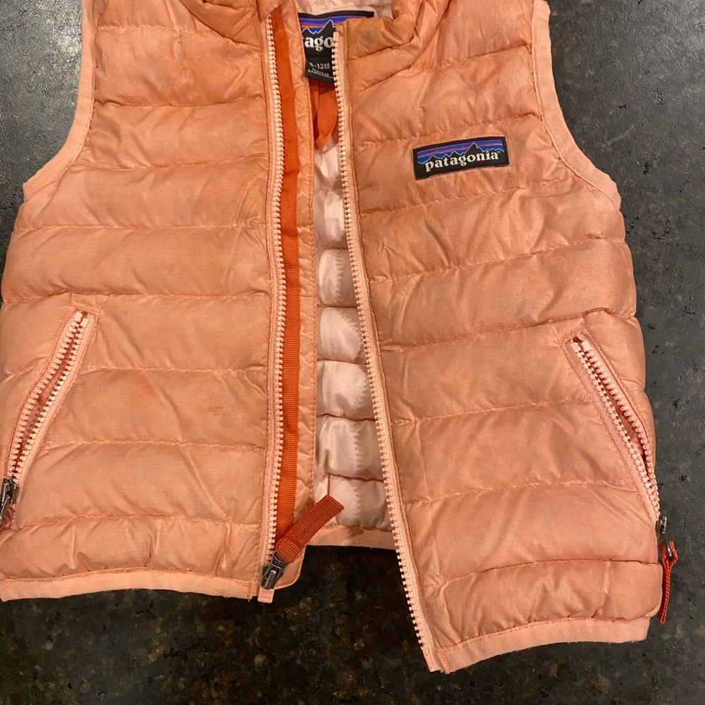 Patagonia Kids' Peach Puffer Vest